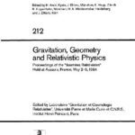خرید و دانلود نسخه کامل کتاب Gravitation, Geometry and Relativistic Physics