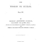 خرید و دانلود نسخه کامل کتاب Greek geometry. From Thales to Euqlid