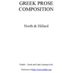 خرید و دانلود نسخه کامل کتاب Greek Prose Composition
