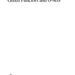 خرید و دانلود نسخه کامل کتاب Green Functors and G-sets