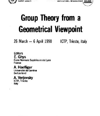 خرید و دانلود نسخه کامل کتاب Group theory from a geometrical viewpoint