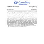 خرید و دانلود نسخه کامل کتاب Group Theory Revision Notes