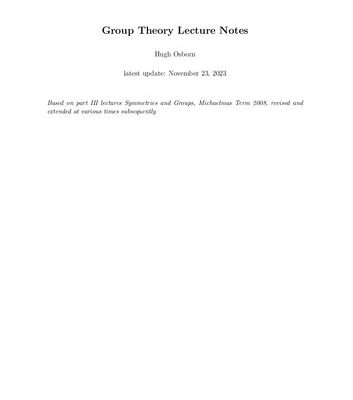 خرید و دانلود نسخه کامل کتاب Group Theory