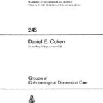 خرید و دانلود نسخه کامل کتاب Groups of cohomological dimension one