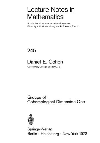 خرید و دانلود نسخه کامل کتاب Groups of Cohomological Dimension One_6897971508ae9.jpeg خرید و دانلود نسخه کامل کتاب Groups of Cohomological Dimension One