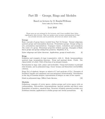 خرید و دانلود نسخه کامل کتاب Groups, Rings and Modules