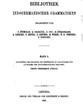 خرید و دانلود نسخه کامل کتاب Grundzüge der Phonetik zur Einführung in das Studium der Lautlehre der indogermanischen Sprachen