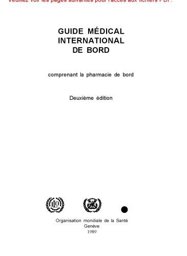 خرید و دانلود نسخه کامل کتاب Guide medical international de bord : comprenant la pharmacie de bord_68b461d898ff8.jpeg خرید و دانلود نسخه کامل کتاب Guide medical international de bord : comprenant la pharmacie de bord