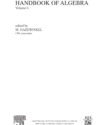 خرید و دانلود نسخه کامل کتاب Handbook of Algebra
