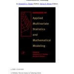 خرید و دانلود نسخه کامل کتاب Handbook of Applied Multivariate Statistics and Mathematical Modeling