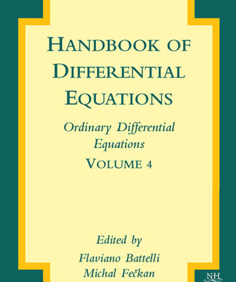 خرید و دانلود نسخه کامل کتاب Handbook of differential equations. Ordinary differential equations. Vol.4
