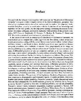 خرید و دانلود نسخه کامل کتاب Handbook of Differential Geometry