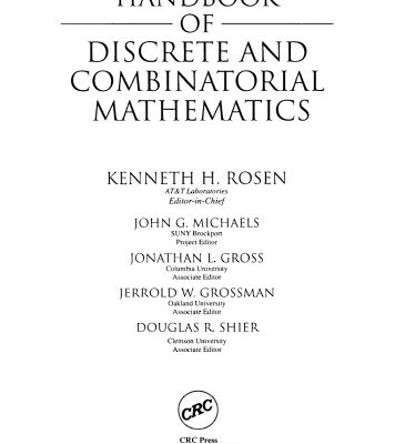 خرید و دانلود نسخه کامل کتاب Handbook of discrete and combinatorial mathematics