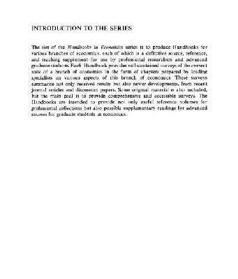 خرید و دانلود نسخه کامل کتاب Handbook of Mathematical Economics, Volume 2