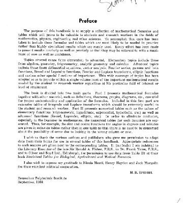 خرید و دانلود نسخه کامل کتاب Handbook of mathematical formulas