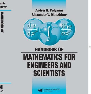 خرید و دانلود نسخه کامل کتاب Handbook of Mathematics for Engineers and Scientists