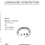 خرید و دانلود نسخه کامل کتاب Handbook of Second Language Acquisition