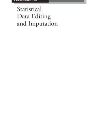 خرید و دانلود نسخه کامل کتاب Handbook of Statistical Data Editing and Imputation