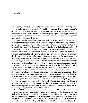 خرید و دانلود نسخه کامل کتاب Handbook of Statistics, Vol. 4. Nonparametric Methods