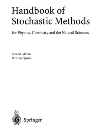 خرید و دانلود نسخه کامل کتاب Handbook of stochastic methods