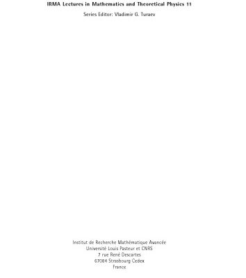 خرید و دانلود نسخه کامل کتاب Handbook of Teichmuller Theory, Volume I (Irma Lectures in Mathematics and Theoretical Physics)