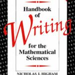 خرید و دانلود نسخه کامل کتاب Handbook of writing for the mathematical sciences