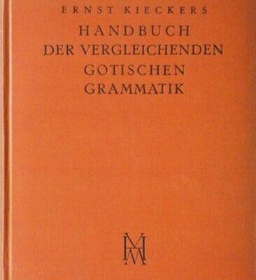 خرید و دانلود نسخه کامل کتاب Handbuch der vergleichenden gotischen Grammatik