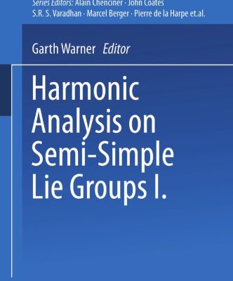 خرید و دانلود نسخه کامل کتاب Harmonic Analysis on Semi-Simple Lie Groups I