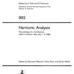 خرید و دانلود نسخه کامل کتاب Harmonic Analysis: Proceedings of a Conference Held in Cortona, Italy, July 1–9, 1982