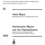 خرید و دانلود نسخه کامل کتاب Harmonische Raume und ihre Potentialtheorie