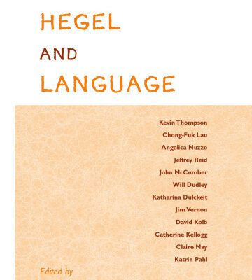 خرید و دانلود نسخه کامل کتاب Hegel and Language
