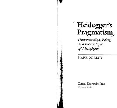 خرید و دانلود نسخه کامل کتاب Heidegger’s Pragmatism: Understanding, Being, and the Critique of Metaphysics