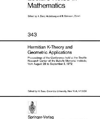 خرید و دانلود نسخه کامل کتاب Hermitian K-theory and geometric applications