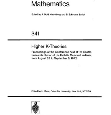 خرید و دانلود نسخه کامل کتاب Higher K-theories