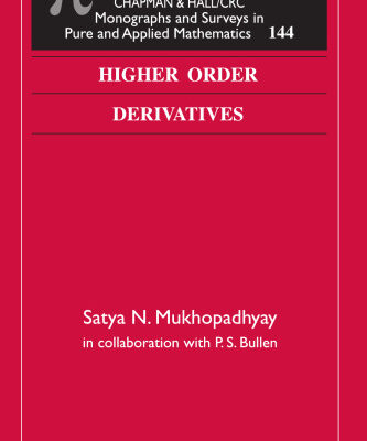 خرید و دانلود نسخه کامل کتاب Higher Order Derivatives