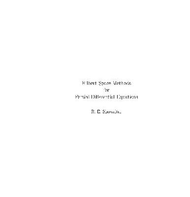 خرید و دانلود نسخه کامل کتاب Hilbert Space Methods For Partial Differential Equations