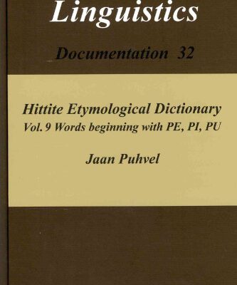 خرید و دانلود نسخه کامل کتاب Hittite Etymological Dictionary: Words beginning with Pe, PI, PU