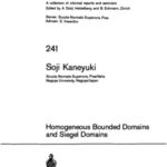 خرید و دانلود نسخه کامل کتاب Homogeneous Bounded Domains and Siegel Domains