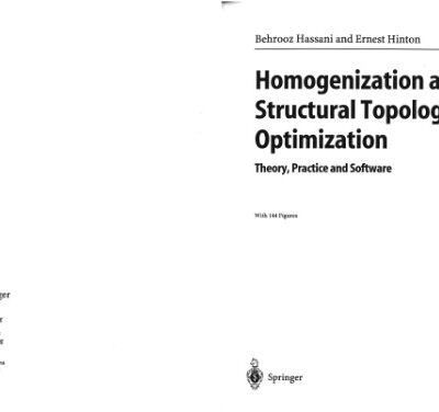 خرید و دانلود نسخه کامل کتاب Homogenization and Structural Topology Optimization: Theory, Practice and Software