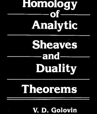خرید و دانلود نسخه کامل کتاب Homology of Analytic Sheaves and Duality Theorems
