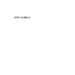 خرید و دانلود نسخه کامل کتاب Hopf algebras
