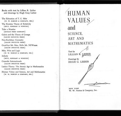 خرید و دانلود نسخه کامل کتاب Human Values and Science, Art and Mathematics