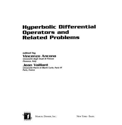 خرید و دانلود نسخه کامل کتاب Hyperbolic differential operators and related problems