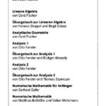 خرید و دانلود نسخه کامل کتاب ï¿½bungsbuch zur Analysis 2