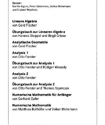 خرید و دانلود نسخه کامل کتاب �bungsbuch zur Analysis 2