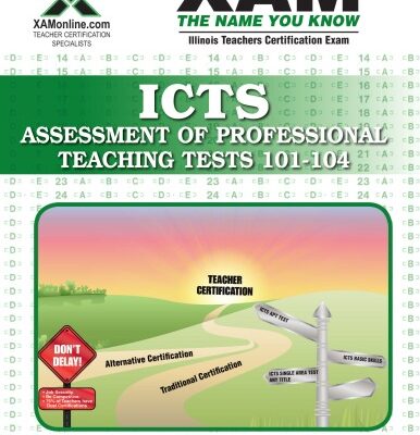 خرید و دانلود نسخه کامل کتاب ICTS Assessment of Professional Teaching Tests 101-104 Teacher Certification, 2nd Edition (XAM ICTS)