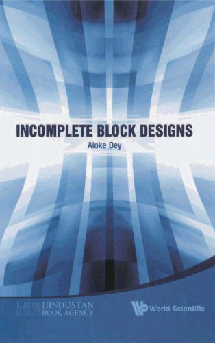 خرید و دانلود نسخه کامل کتاب Incomplete Block Designs_68b221ea6b613.jpeg خرید و دانلود نسخه کامل کتاب Incomplete Block Designs