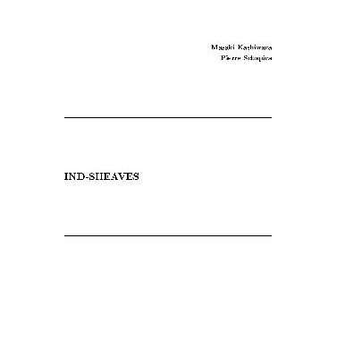 خرید و دانلود نسخه کامل کتاب Ind-sheaves
