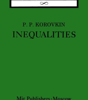 خرید و دانلود نسخه کامل کتاب Inequalities