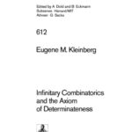 خرید و دانلود نسخه کامل کتاب Infinitary Combinatorics and the Axiom of Determinateness